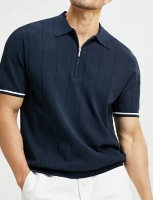 Haus of Olympia AeroZip Polo T-shirt